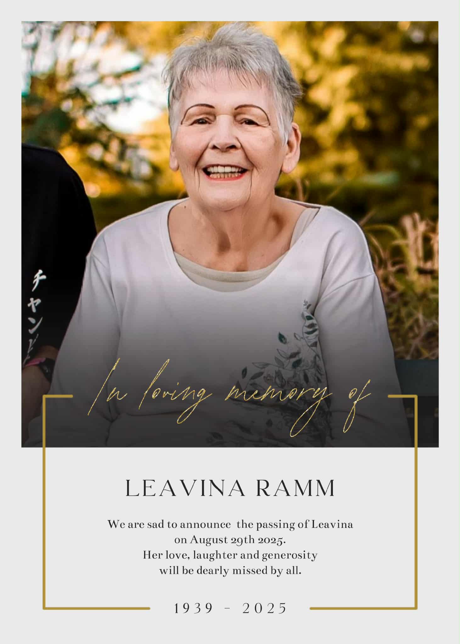 Leavina Ida Ramm